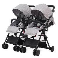 Aluminium Detachable Two Baby Using Folding Double Baby Stroller Pram Baby Carriage for Twins (SF-S806F1)