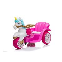 Factory Wholesale Children Ride on Toy Horse Baby Car Electric Motorized Tricycles for Kid with Clip-clop Music (ST-R2001)